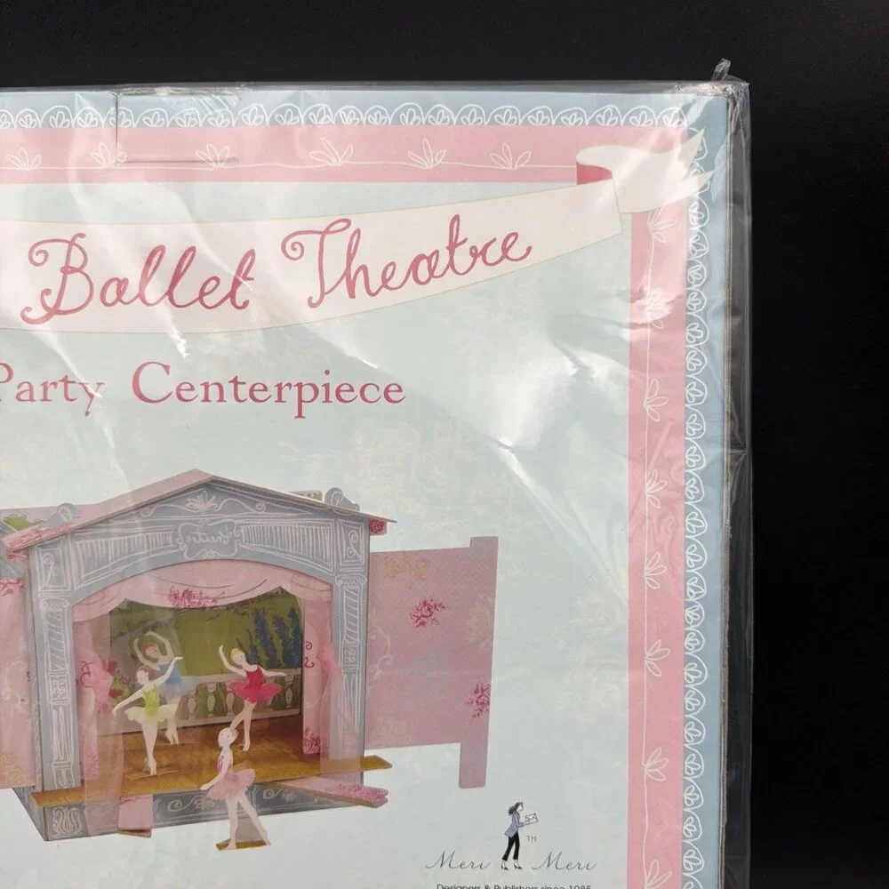 The Ballet Theater Party Centerpiece Meri Meri New Girls Party Paper Dolls